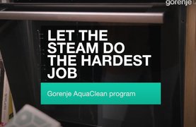 Духовые шкафы Gorenje с функцией паровой очистки (Aquaclean)