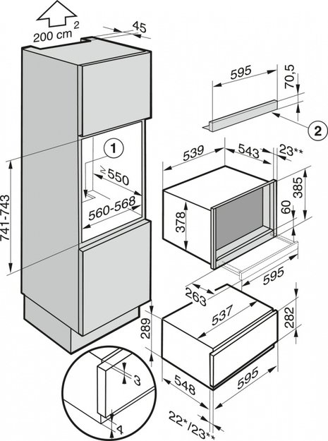 Встраиваемый подогреватель Miele ESW 7020 EDST/CLST (preview 4)