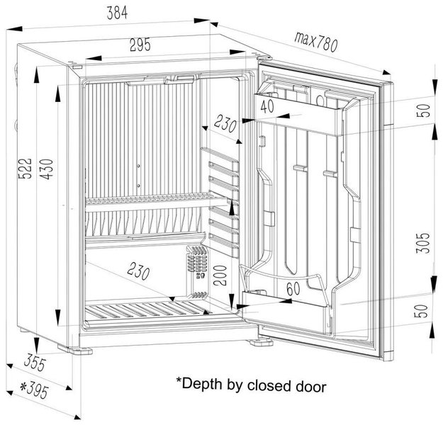 Минибар Dometic RH 430 NTE (preview 4)