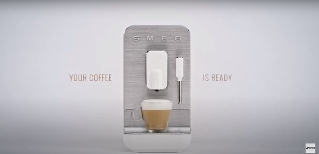 Кофемашина Smeg CM845P-9 (video 1)