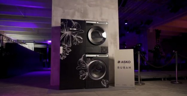 Профессиональная сушильная машина Asko TDC1781H.W (video 1)