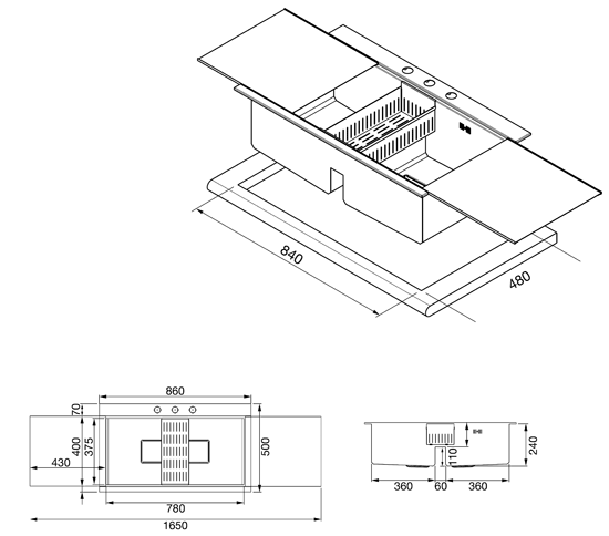 Мойка Smeg LQVN862-1 (preview 3)