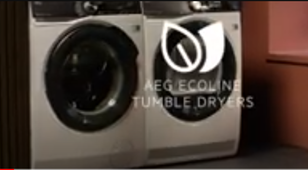 Сушильная машина AEG TR8384E (video 1)