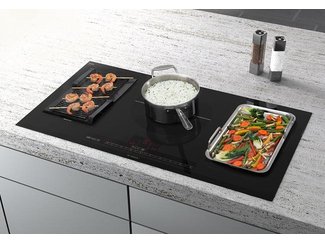Зона объединения индукционных конфорок (FlexInduction)