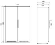 Винный шкаф Dometic B195S Double Basic фото 3
