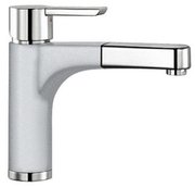Смеситель Blanco Pylos-S chrome/Silgranit белый фото