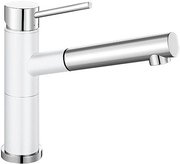 Смеситель Blanco Alta-S compact chrome/Silgranit белый фото