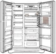 Холодильник Smeg SBS800P9 фото 3