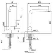 Смеситель Smeg MF22-CR фото 2