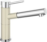 Смеситель Blanco Alta-S compact chrome/Silgranit жасмин фото