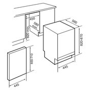Посудомоечная машина Teka DW1 455 FI фото 3