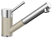 Смеситель Blanco Antas-S chrome/Silgranit белый фото 2