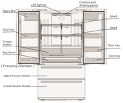 Холодильник Bertazzoni REF90X фото 2