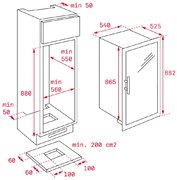 Винный шкаф Teka RVI 35 BLACK-SS фото 2