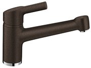 Смеситель Blanco Elipso II Silgranit кофе фото