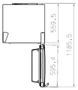 Холодильник Korting KNFC 61887 W фото 4