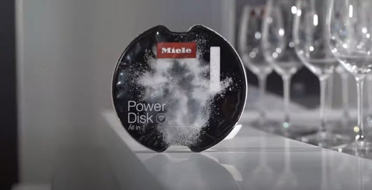 Посудомоечные машины Miele: установка картриджа Силовой диск (Power Disk)