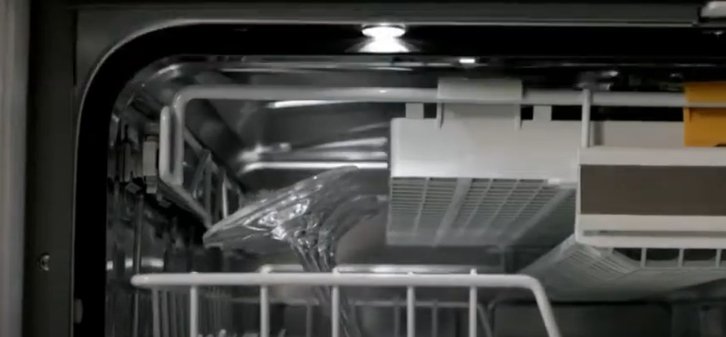 Запатентованный трехмерный поддон в посудомоечной машине Miele